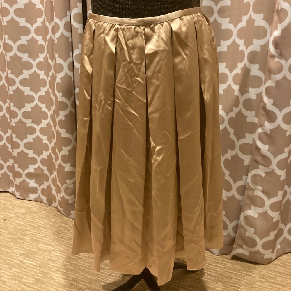 Oscar de la Renta pleated skirt